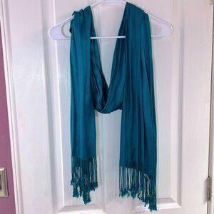 Teal Blue Scarf